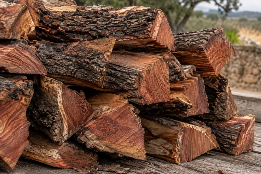 Split Mesquite firewood